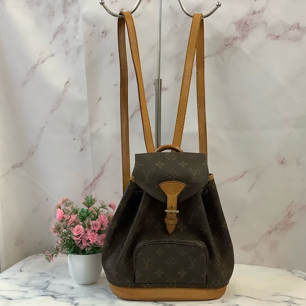 GUC Louis Vuitton Montsouris Mini Backpack